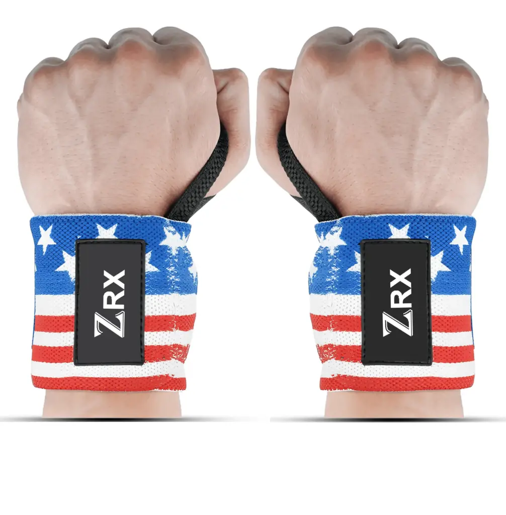 ZRX Wrist Wraps - Durable Elastic Cotton Mix American Style