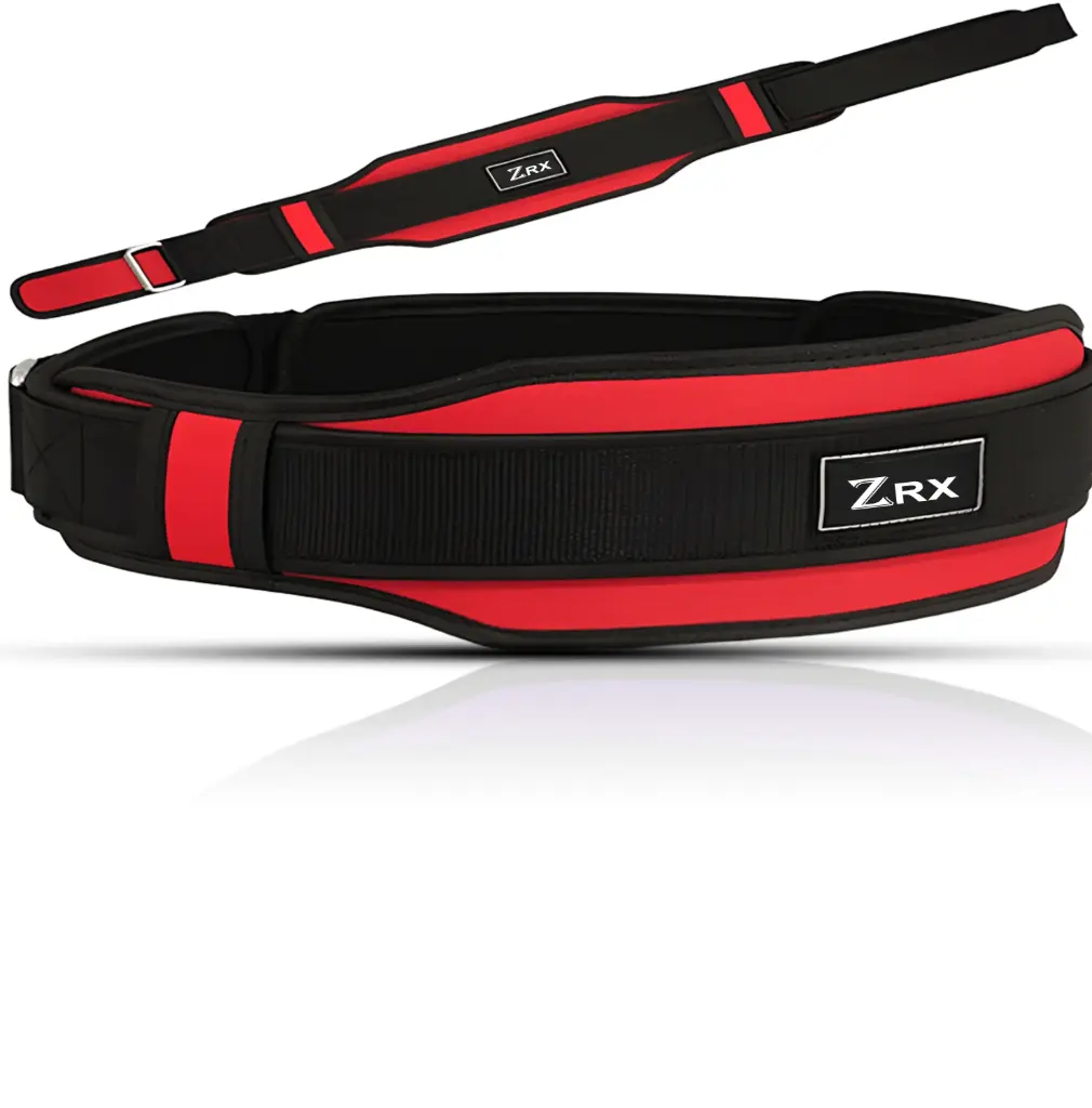 ZRX Weight Lifting Belts - Sturdy Canvas with Reinforced Stitching