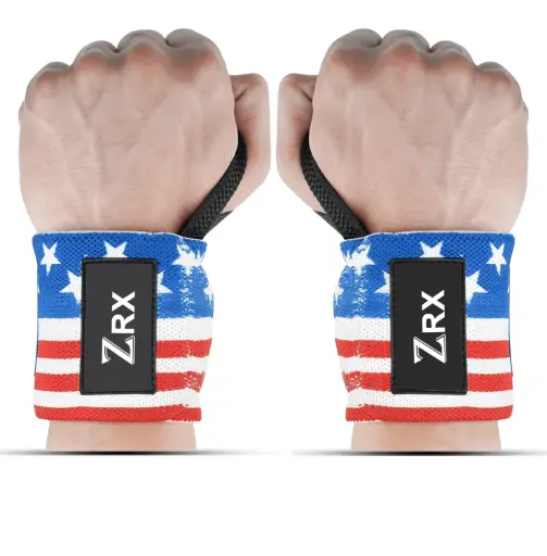 ZRX Wrist Wraps - Durable Elastic Cotton Mix American Style
