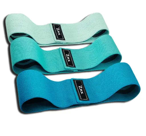 ZRX Leg Resistance Bands - Durable Nylon Webbing