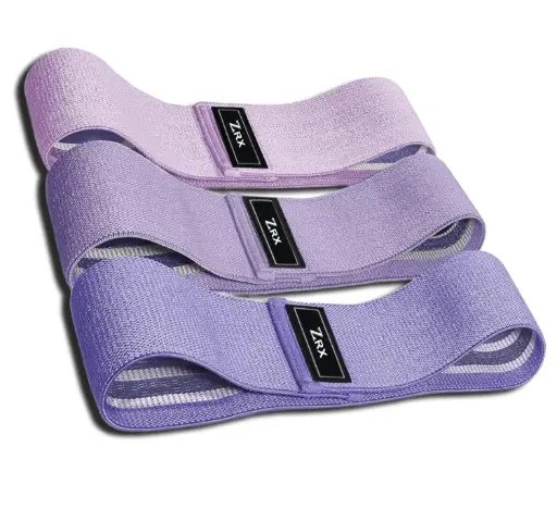 ZRX Leg Resistance Bands - Flexible Silicone-Based Material